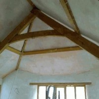 Finished internal roof structure title=
